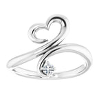 Accented Heart Ring - Image 3