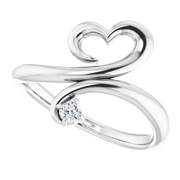 Accented Heart Ring - Image 5