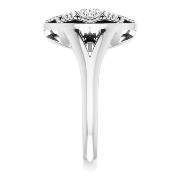 Accented Vintage-Inspired Ring - Image 4