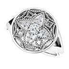 Accented Vintage-Inspired Ring - Image 5