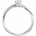 Two-Stone Bypass Ring - Image 2