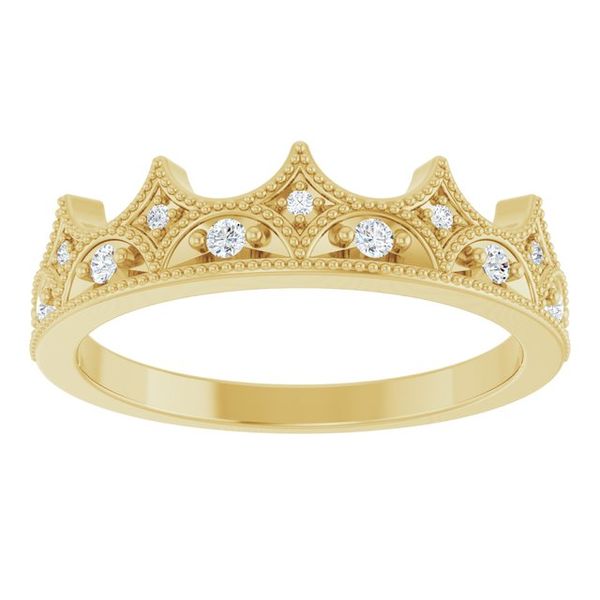 Accented Crown Ring - Image 3