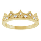 Accented Crown Ring - Image 3