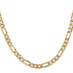 Leslie's 14K 5.50mm Flat Figaro Chain - Image 2
