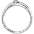 Two-Stone Bypass Ring - Image 2