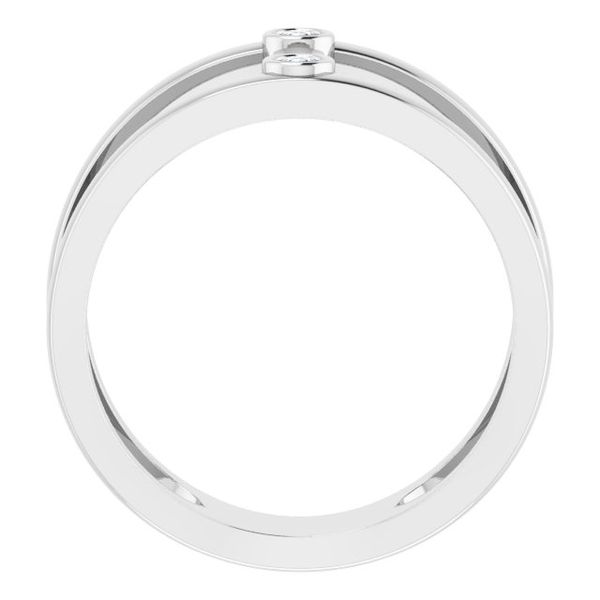 Two-Stone Negative Space Ring - Image 2