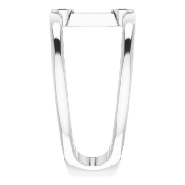 Two-Stone Negative Space Ring - Image 4