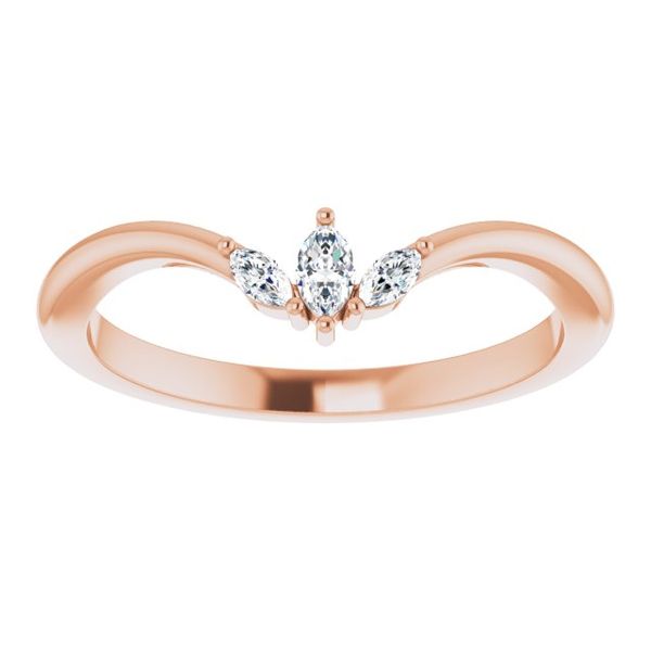 Three-Stone V Ring - Image 3