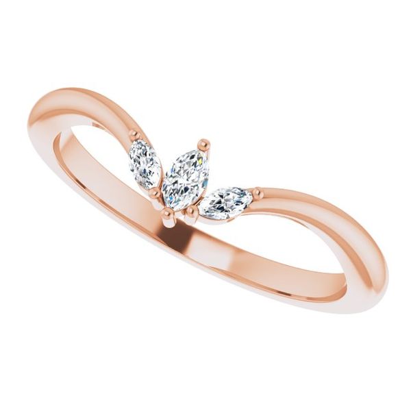 Three-Stone V Ring - Image 5