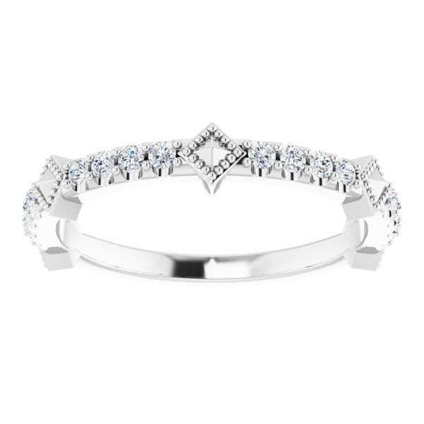 Accented Stackable Ring - Image 3