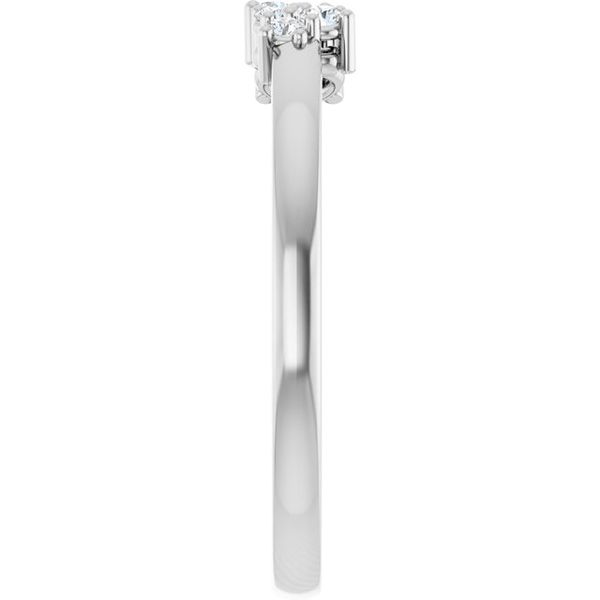 Accented Negative Space Ring - Image 4