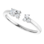 Accented Negative Space Ring - Image 5
