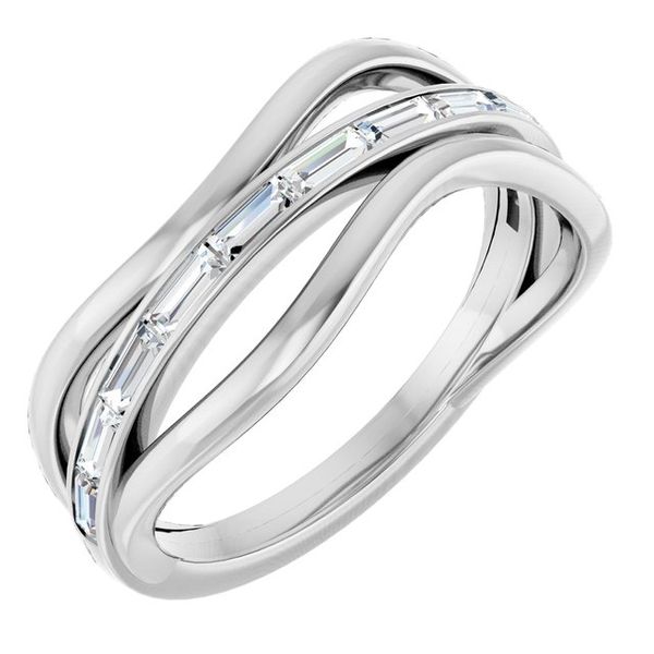 Accented Freeform Ring