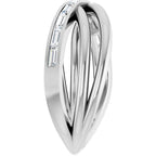 Channel-Set Criss-Cross Ring - Image 4