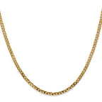 Leslie's 14K 2.9mm Flat Beveled Curb Chain - Image 2