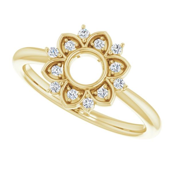 Accented Starburst Ring - Image 5