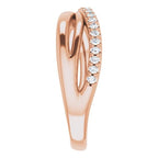 Accented Criss-Cross Ring - Image 4