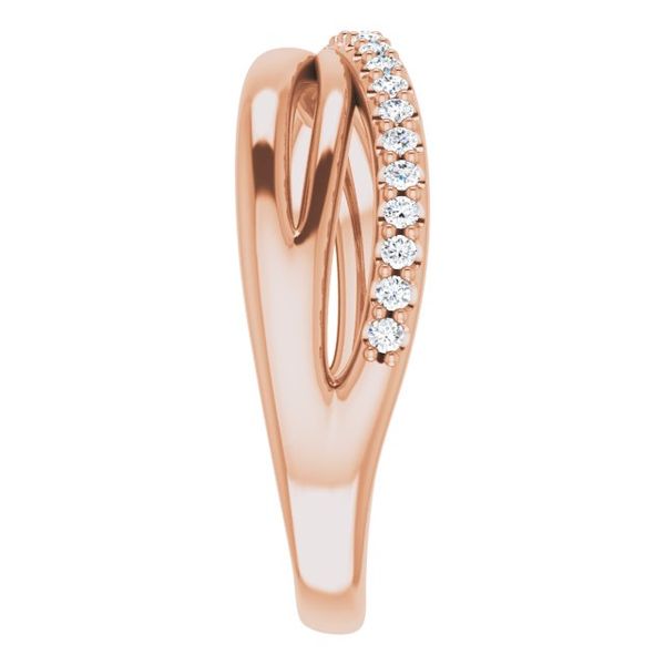 Accented Criss-Cross Ring - Image 4