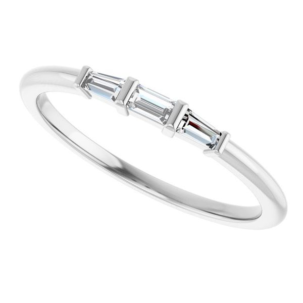 Three-Stone Stackable Ring - Image 5