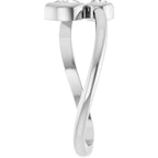 Bezel-Set Bypass Ring - Image 4