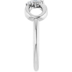 Accented Infinity-Inspired Ring - Image 4