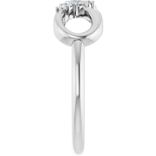 Accented Infinity-Inspired Ring - Image 4