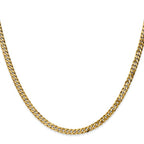 Leslie's 14K 3.9mm Flat Beveled Curb Chain - Image 2