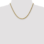 Leslie's 14K 3.9mm Flat Beveled Curb Chain - Image 4