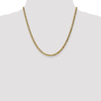 Leslie's 14K 3.9mm Flat Beveled Curb Chain - Image 4