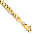 Leslie's 14K 3.9mm Flat Beveled Curb Chain