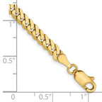Leslie's 14K 3.9mm Flat Beveled Curb Chain - Image 2
