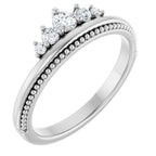 Stackable Crown Ring