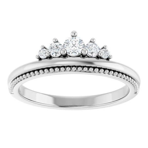 Stackable Crown Ring - Image 3