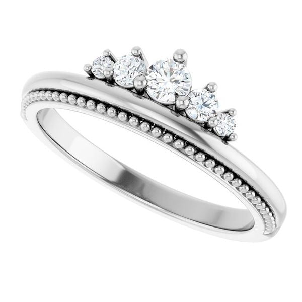 Stackable Crown Ring - Image 5