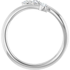 Three-Stone Bypass Ring - Image 2