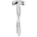 Three-Stone Bypass Ring - Image 4