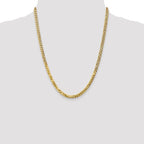 Leslie's 14K 4.5mm Flat Beveled Curb Chain - Image 4