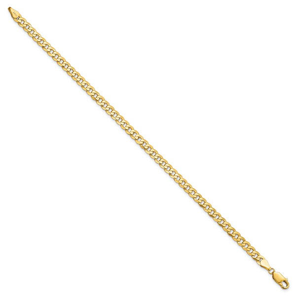 Leslie's 14K 4.5mm Flat Beveled Curb Chain - Image 2
