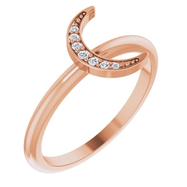 Stackable Crescent Ring