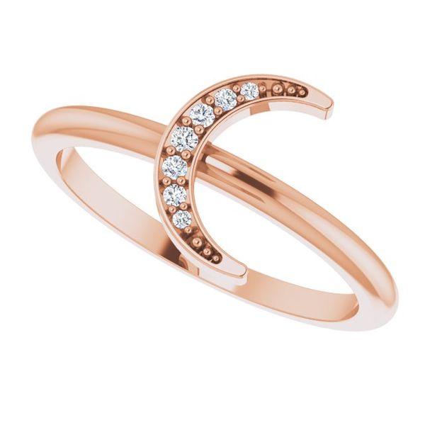 Stackable Crescent Ring - Image 5