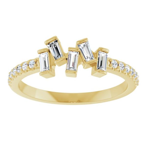 Scattered Baguette Ring - Image 3