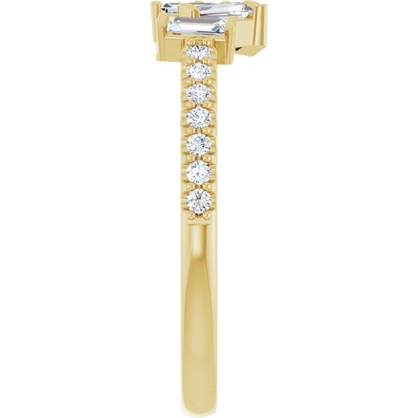Scattered Baguette Ring - Image 4