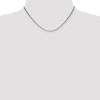 Leslie's 14K White Gold 1.65mm Spiga Chain - Image 4