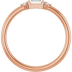 Accented Stackable Ring - Image 2