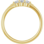 Vintage-Inspired Three-Stone Ring - Image 2