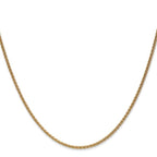 Leslie's 14K 1.65mm Spiga Chain - Image 2