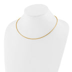 Leslie's 14K 2mm Round Omega Necklace - Image 2