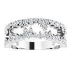 Accented Negative Space Ring - Image 3