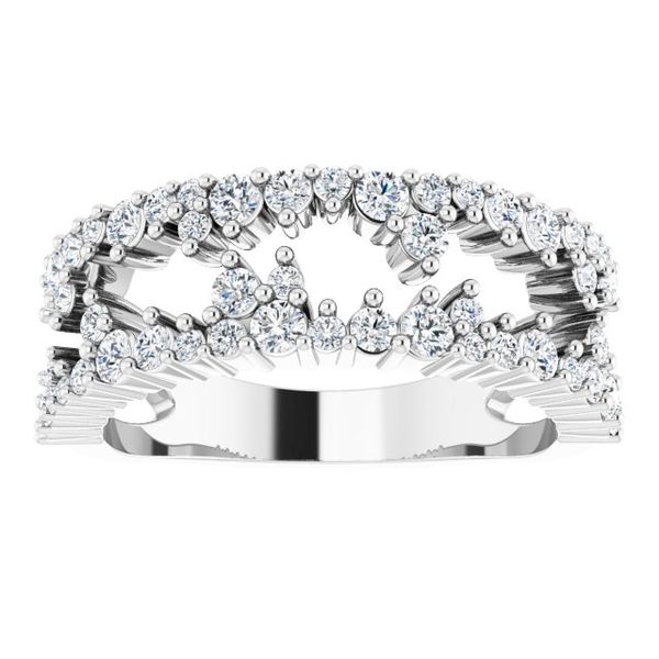 Accented Negative Space Ring - Image 3