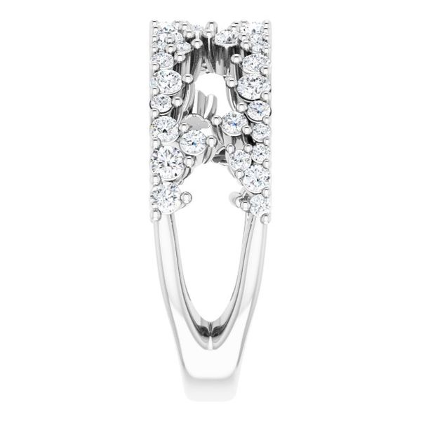 Accented Negative Space Ring - Image 4